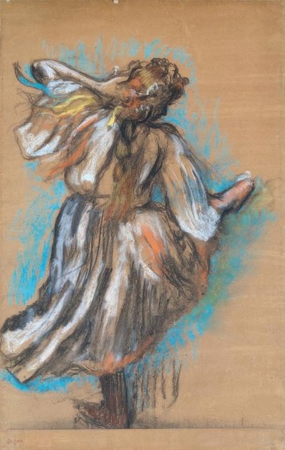 Russian Dancer by Edgar Degas
